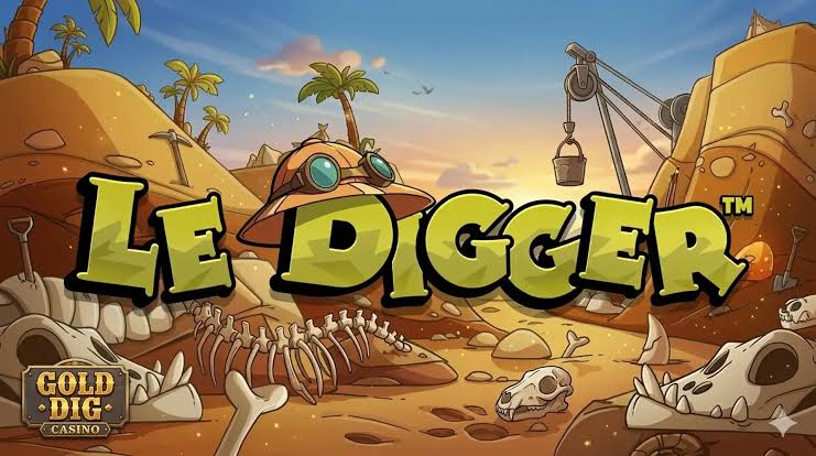Reseña de la tragamonedas Le Digger Reseña de la tragamonedas Le Digger
